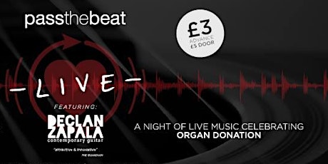 Pass the Beat - Live music celebrating organ donation primary image