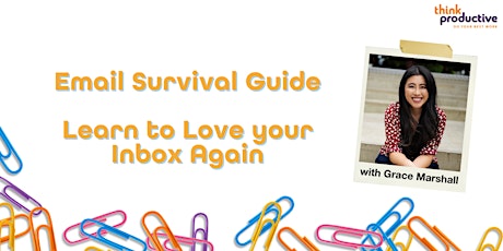Primaire afbeelding van Email Survival Guide (Online, Zoom) 12th January 2022