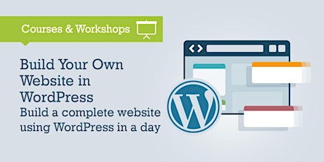 Build your own WordPress website in a day - 1-day workshop primary image