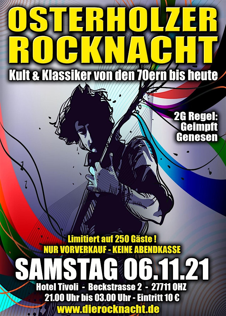 Osterholzer Rocknacht - Premiere am 06.11.2021 - 2G: Bild 