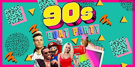 London 90s Boat Party with FREE PopWorld After Party! tickets