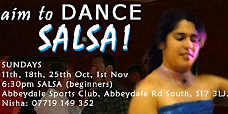 Aim To Dance - Salsa with Nisha Lall primary image