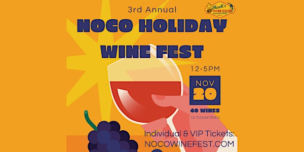 3rd Annual NoCo Holiday Wine Fest