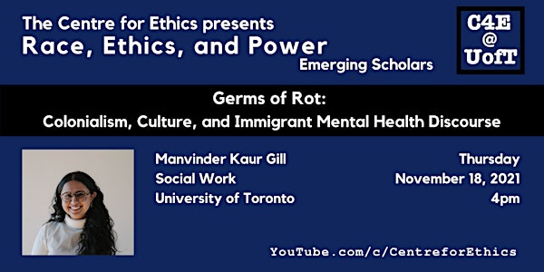 Germs of Rot: Colonialism, Culture, and Immigrant Mental Health Discourse