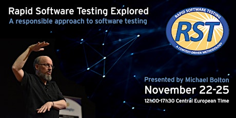 Rapid Software Testing Explored Online (for European/UK/Indian Time Zones)