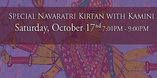Special Navaratri Kirtan with Kamini
