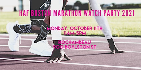 HAF 2021 Boston Marathon Watch Party primary image