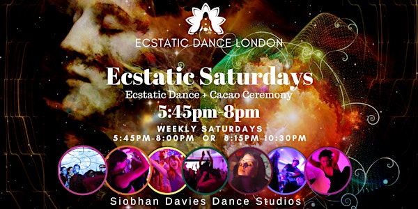 Ecstatic Saturdays INDOORS @ Siobhan Davies Studio: Ecstatic Dance & Cacao