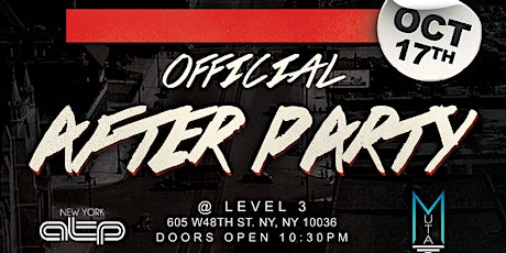 ATP X MUTA - EVO NYC OFFICIAL AFTER PARTY @ LEVEL 3 primary image