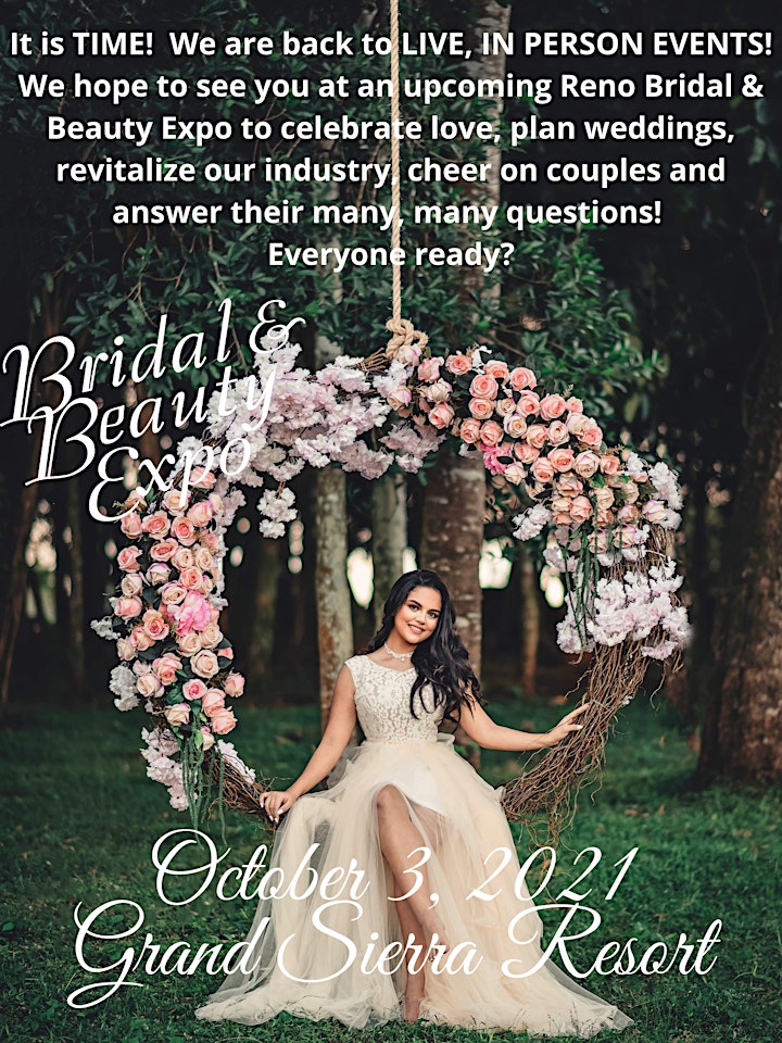 Reno Bridal & Beauty Expo, October 3, 2021, Grand Sierra Resort image