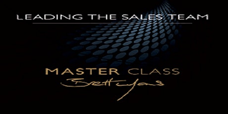 Leading the Sales Team Master Class – 2 Days primary image