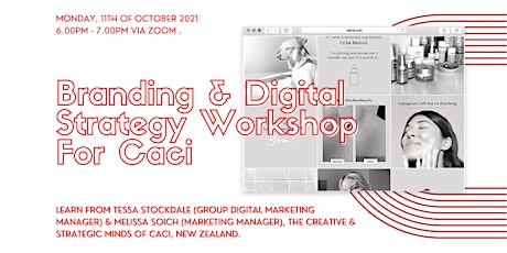 Branding & Digital Strategy Workshop w/ Caci