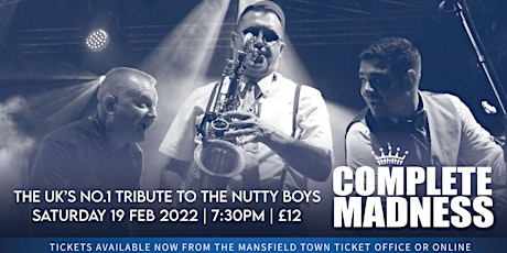 Complete Madness Tour 2022 - Uk Number Tribute to Madness. tickets