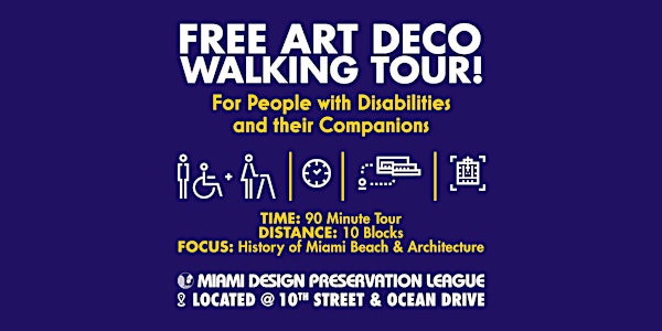 Art Deco Tour for People with Disabilities and their Companions