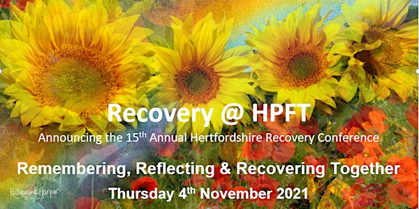 Recovery Event for Mental Health and Learning `Disability - Herts & Beyond