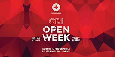 Immagine principale di CRI Open Week -  Innovazione, educazione e partecipazione 