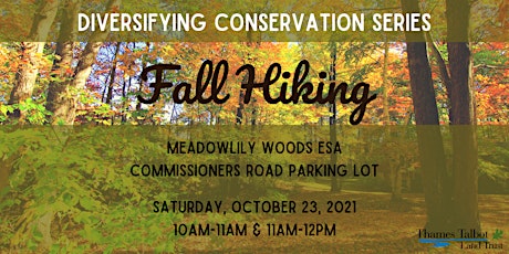 Fall Hiking - Diversifying Conservation