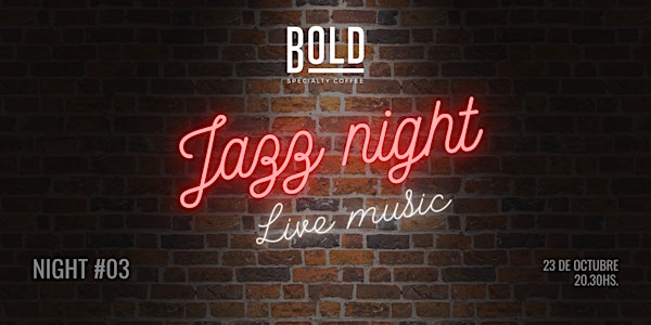 Bold Night - Cena & Jazz #3