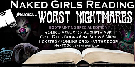 Naked Girls Reading Presents: Worst Nightmares! at ROUND primary image