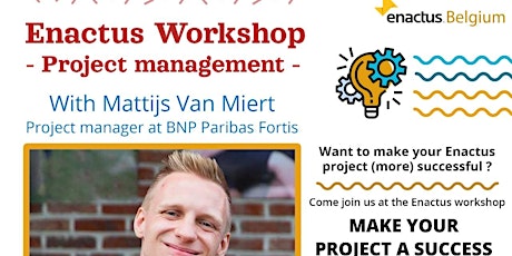 Primaire afbeelding van Enactus workshop ‘Make your project a success’