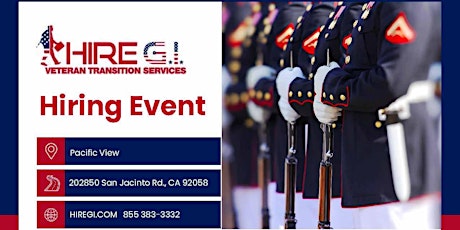 Camp Pendleton Hiring Event - Sponsored by Air Force Civilian Service