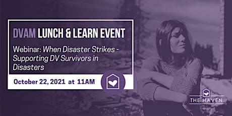 2021 DVAM  Lunch & Learn primary image