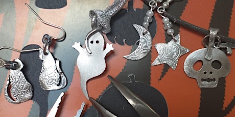 Create your own Fine Silver Halloween Earrings/Pendant in One Workshop! primary image
