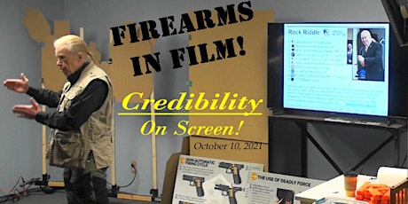 Imagem principal do evento Credibility on Screen! Certified Firearms Course for Actors