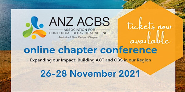 ANZ ACBS 2021 Online Conference