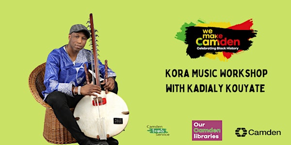 Black History Season: Kora Music Workshop with Kadialy Kouyate