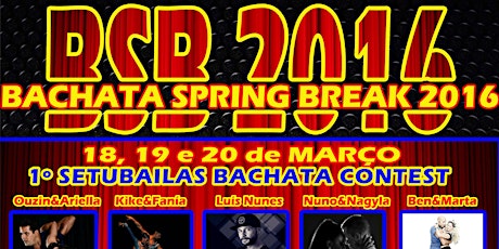 Imagen principal de Bachata Spring Break 2016 (18 a 20 de Março)