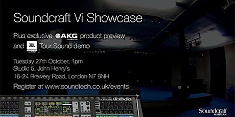 Soundcraft Vi Showcase primary image