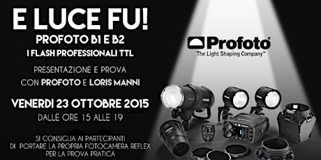 Immagine principale di E LUCE FU! Profoto B1 e B2 i Flash professionali TTL - Presentazione e prova 