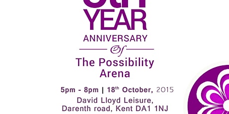 5TH YEAR ANNIVERSARY CELEBRATION FOR THE POSSIBILITY ARENA primary image