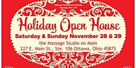 the Massage Studio on Main - Holiday Open House primary image
