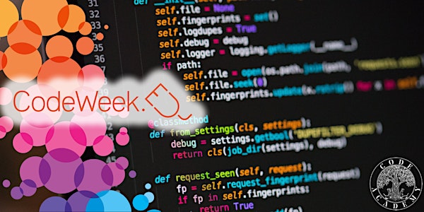 EU Code Week: Python Einführungskurs für Kinder und Jugendliche