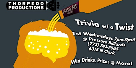 Pub Trivia with a Twist (Team 'On The Town')! tickets