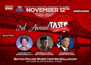 EBR Council on Aging 3rd Annual Fundraiser Event  "Taste of Baton Rouge" primary image