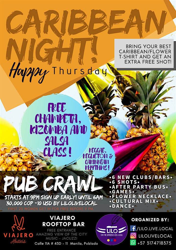 
		Imagen de Caribbean Night Pub Crawl by LiLO
