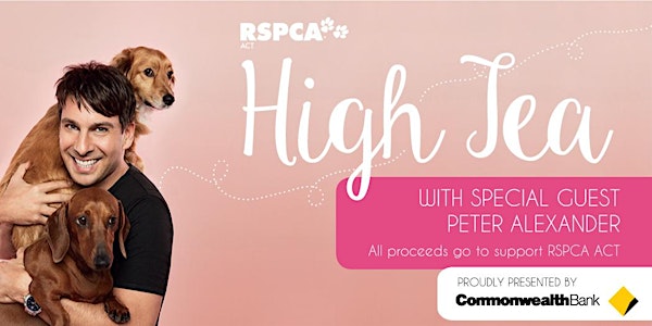 RSPCA ACT High Tea with Peter Alexander