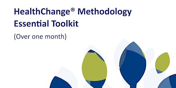HealthChange® Methodology Online Essential Toolkit (Over one month)