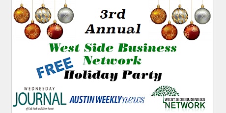 3rd Annual West Side Business Network Holiday Party hosted by Austin Weekly News primary image