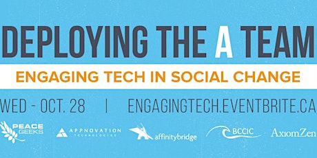 Deploying The A Team - Engaging Tech in Social Change primary image