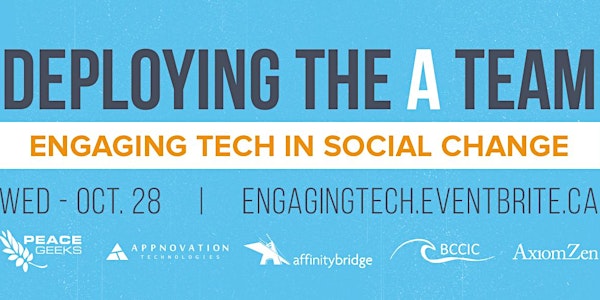 Deploying The A Team - Engaging Tech in Social Change