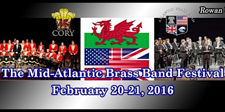 Mid-Atlantic Brass Band Festival, Feb 20-21, 2016 at Rowan University primary image