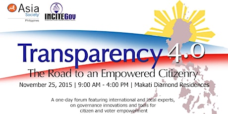 Transparency 4.0: The Road to An Empowered Citizenry primary image