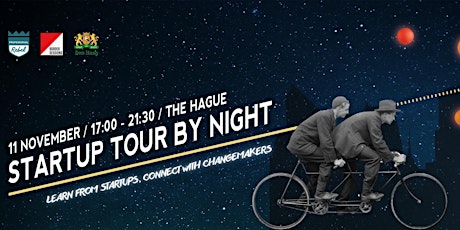 Primaire afbeelding van Startup Tour By Night - The Hague