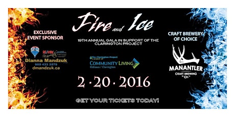 Fire and Ice Gala - The Clarington Project primary image