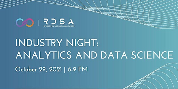 Industry Night: Analytics and Data Science