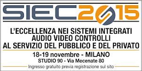 Immagine principale di SIEC 2015 